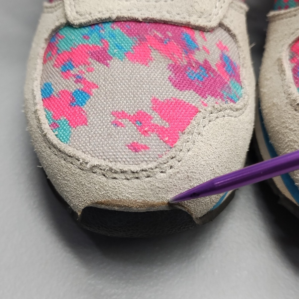 New‎ Balance 420 Sneakers Womens Size 6 Multi Printed Round Toe Low Top Lace Up - Picture 2 of 9